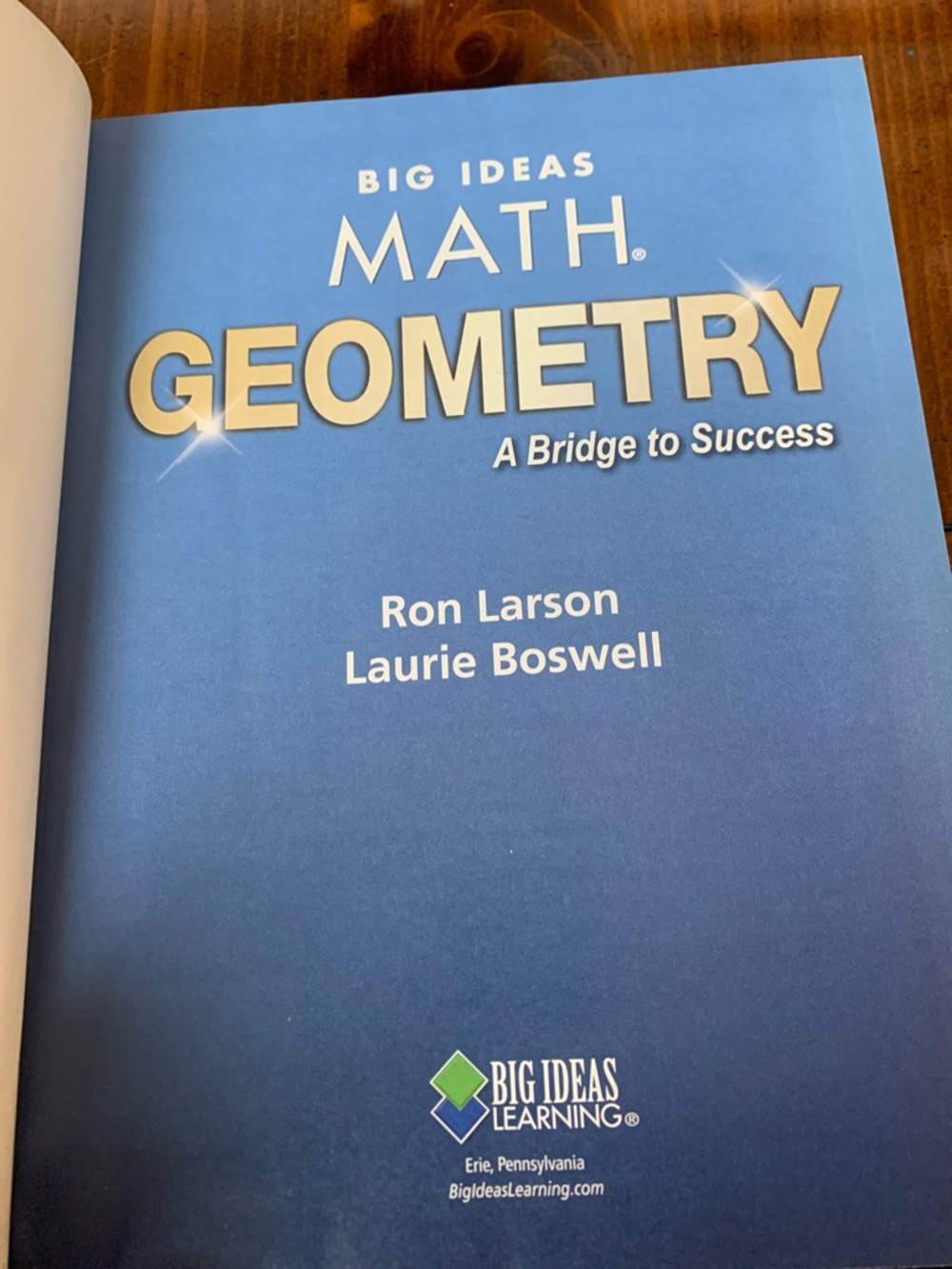 Big Ideas Math Geometry textbook - Picture 5 of 7